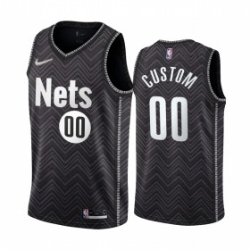 Dres Brooklyn Nets Prilagođeni 2020-21 Earned Edition Swingman